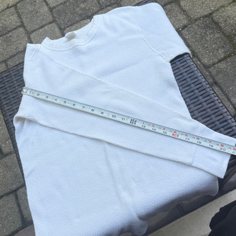 Vintage army heavyweight thermal shirt size M Hemingway apparel 100% cot… - Picture 5 of 8